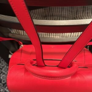 New red Kate spade purse